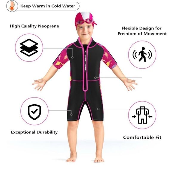 COPY - use only for adding to bundle for multiple size purchase Chriffer Wetsuit - Picture 4 of 9